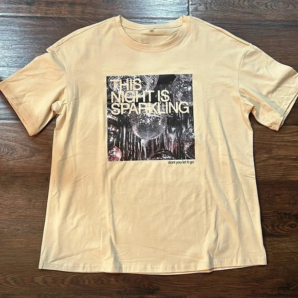 This Night Is Sparkling T-shirt | Taylor Swift Lyrics | Swiftie T-shirts | - Picture 3 of 8